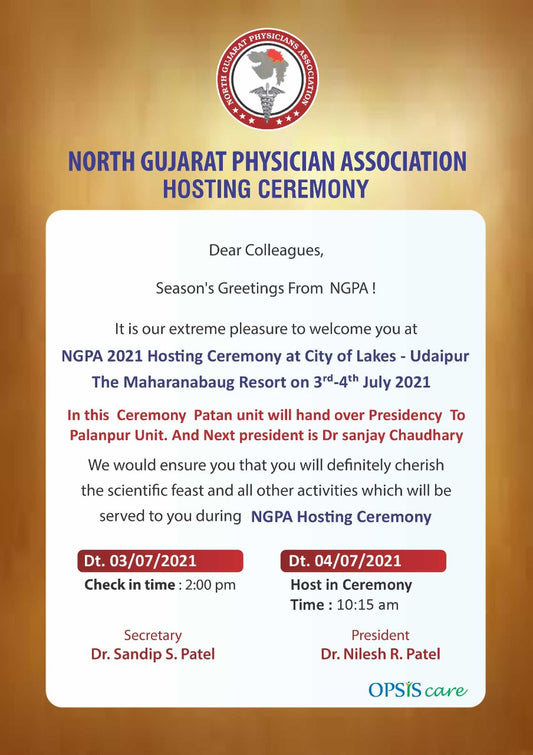 NGPA Hosting Ceremony